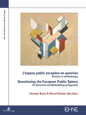 cover image of Lespace public européen en question / Questioning the European Public Sphere